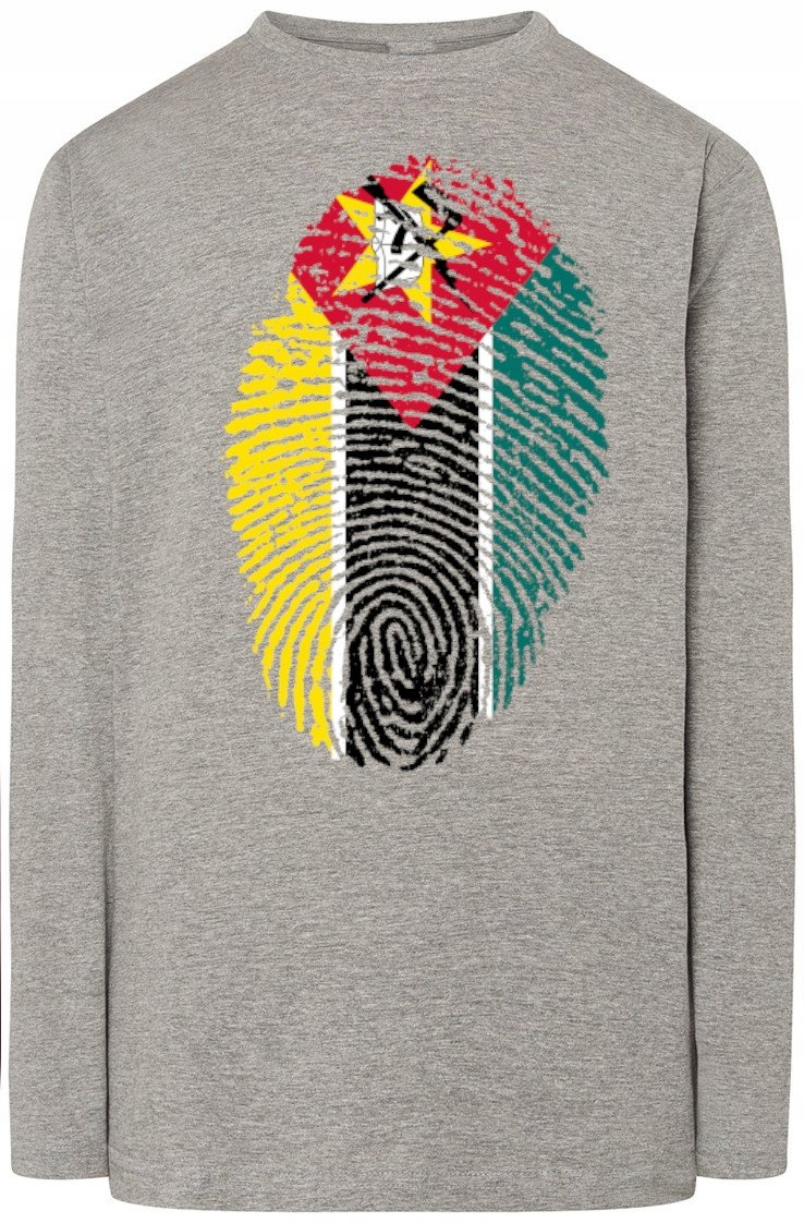 Zimbabwe męska Modna bluza Longsleeve r.5XL