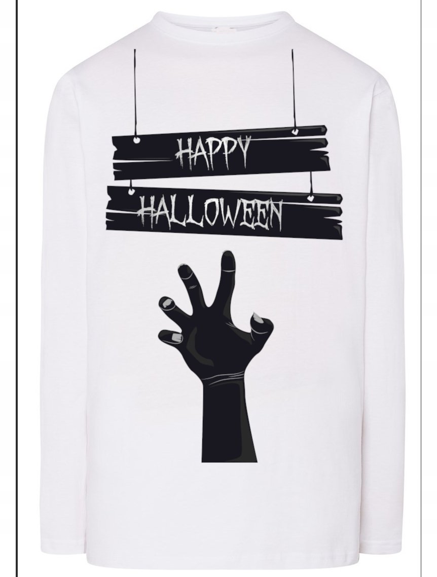 Longsleeve męski Happy Halloween Rozm.S