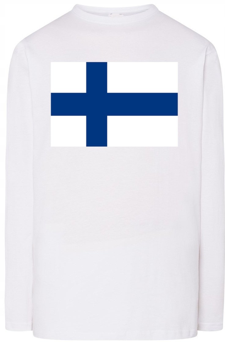 Finlandia Męska modna bluza Longsleeve Rozm.M
