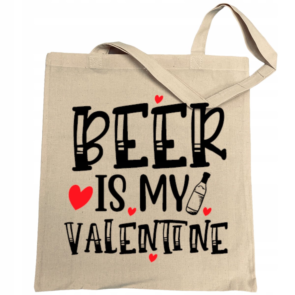 beer Walentynki Torba Zakupowa Modna