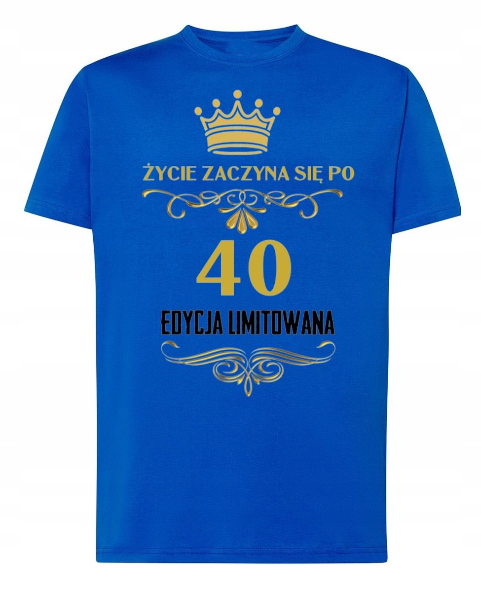 Koszulka Urodzinowa 40 Lat Urodziny 40 r.XL