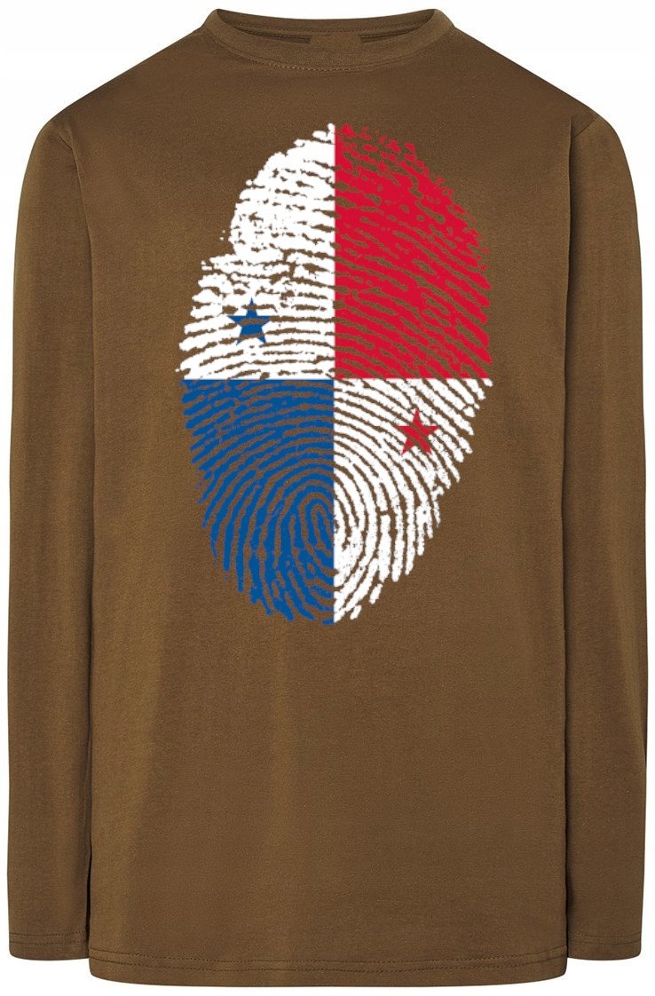 Panama Flaga Odcisk Bluza Longsleeve Rozm.3XL