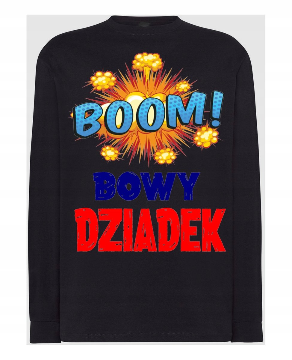 Dzień Dziadka Longsleeve Prezent Modny r.5XL