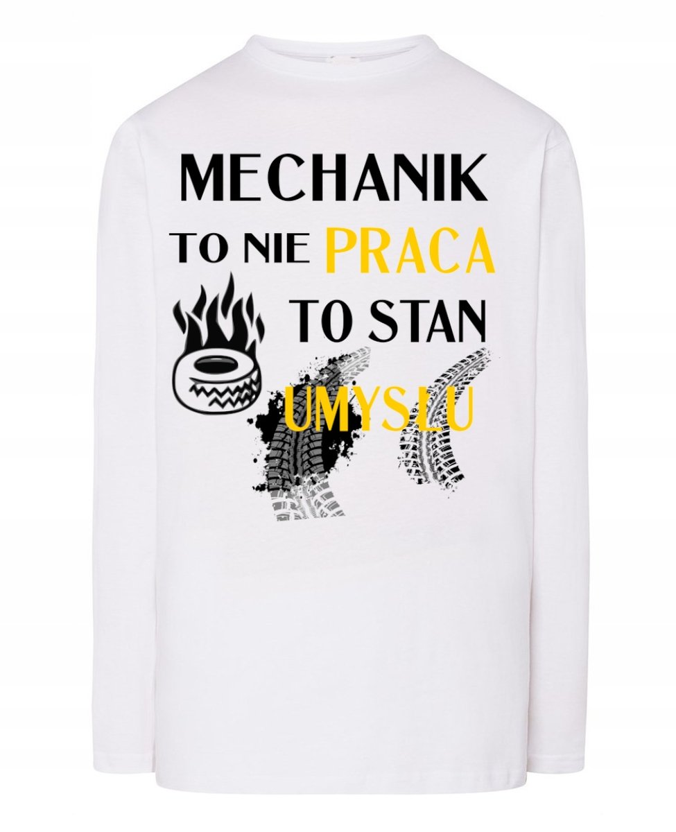Longsleeve Prezent Dla Mechanika Mechanik r.XL