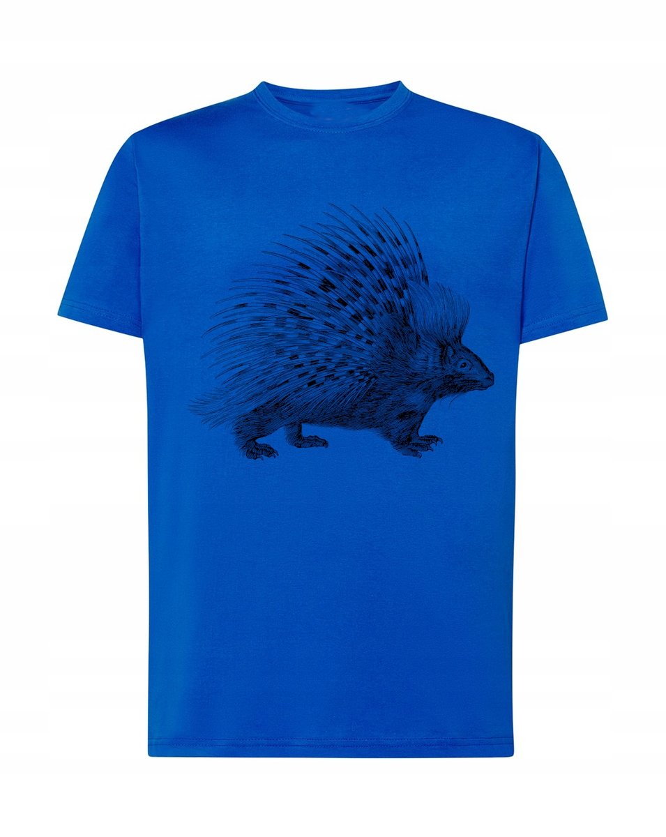 T-Shirt koszulka duży nadruk jeżozwierz r. 3XL