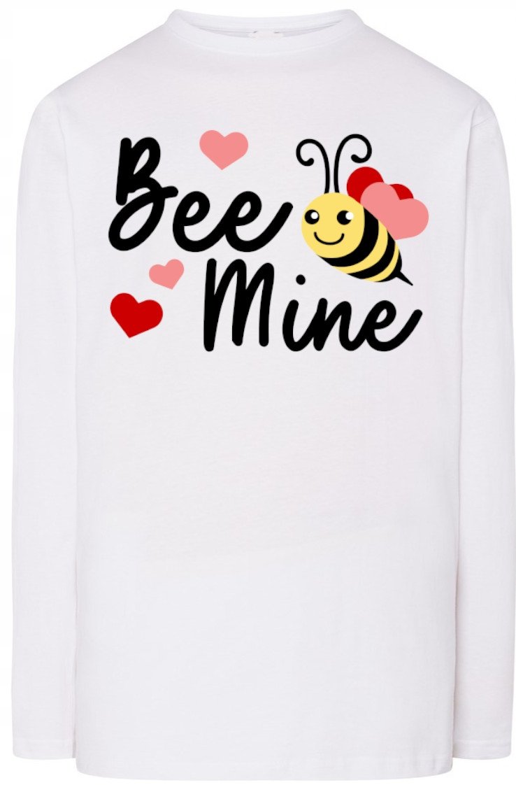 Be Mine Walentynki Bluza Longsleeve Nadruk r.XL