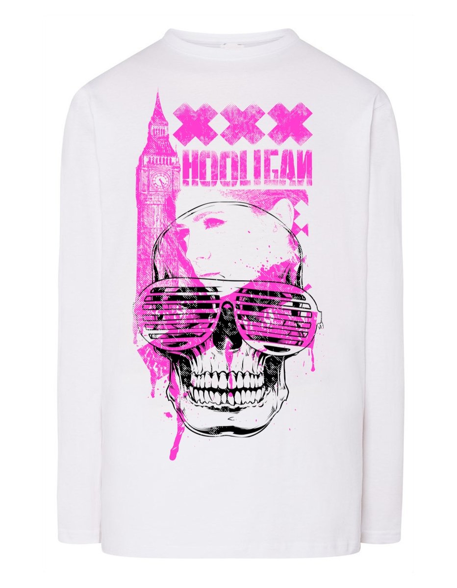 Longsleeve męski nadruk HOOLIGAN r.XL