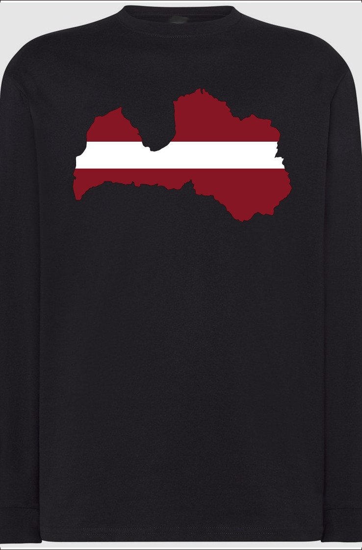 Łotwa Bluza Męska Longsleeve Modna Rozm.XS