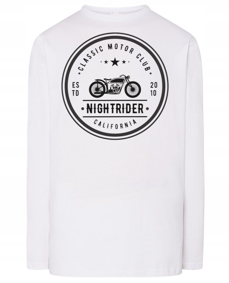 Longsleeve męski nadruk Classic Motor Club r.L