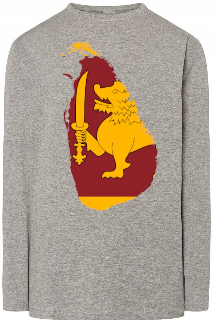 Sri-Lanka Flaga Męska Bluza Longsleeve Rozm.XS