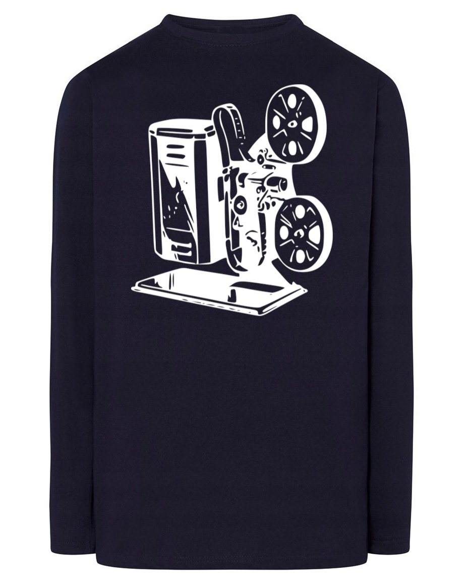 Longsleeve retro vintage nadruk PROJEKTOR r.L