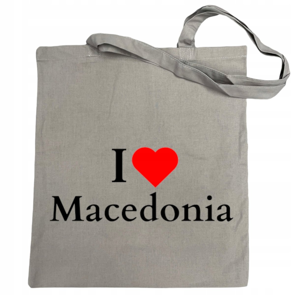 Torba na zakupy nadruk I Love Macedonia Kocham Macedonie