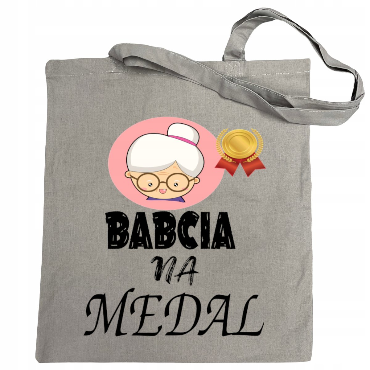 Prezent Dzień Babci Torba na zakupy nadruk