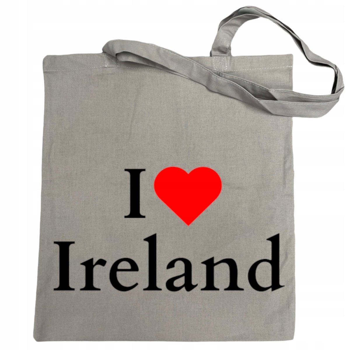Torba na zakupy nadruk I Love Ireland Kocham Irlandie Prezent