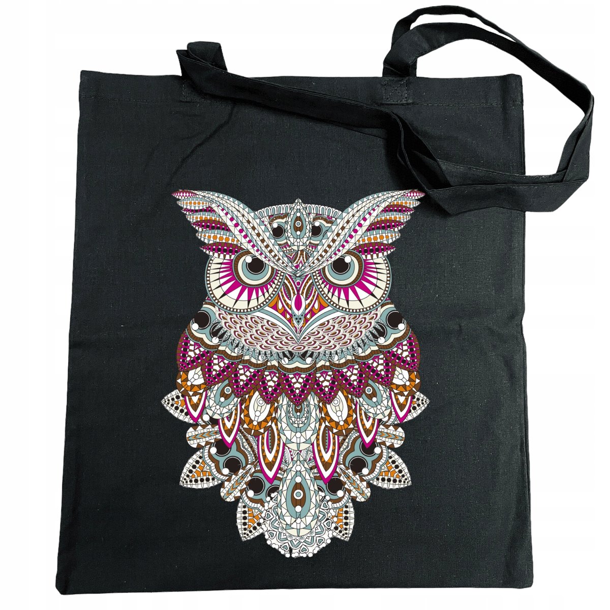 Torba na zakupy Modna NadrukPiękna Sowa