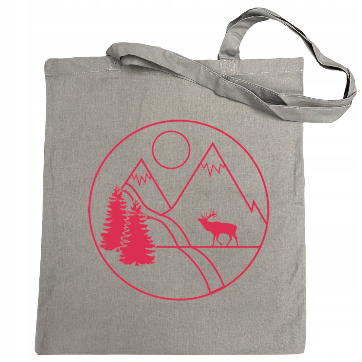 Torba na zakupy turystyczny nadruk GÓRY JELEŃ