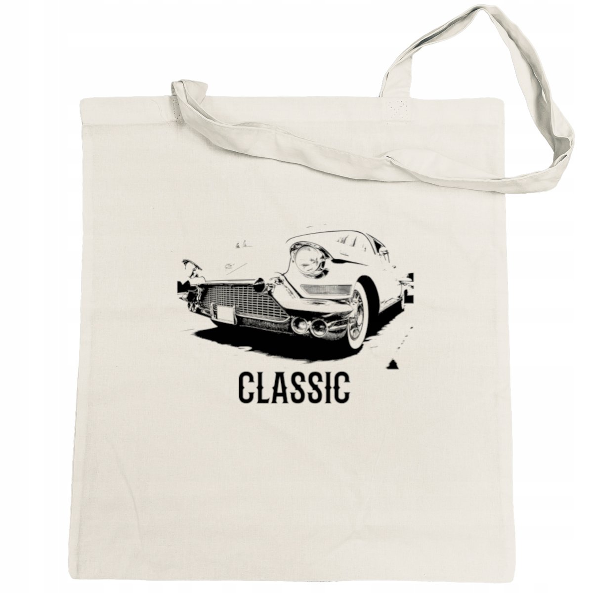 Torba na zakupy nadruk SAMOCHÓD KLASYK Classic
