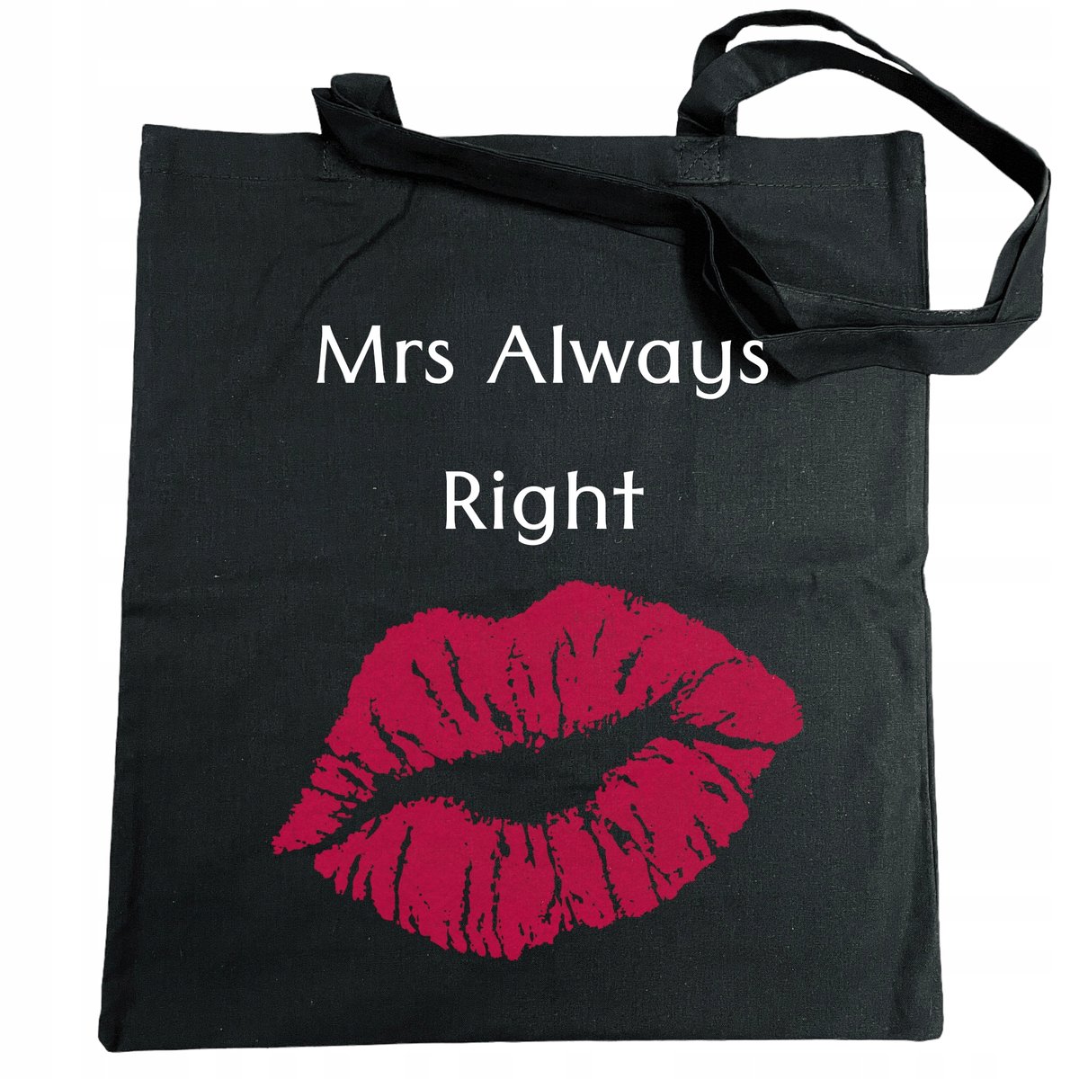 Walentynki Torba zakupy nadruk Mrs Always Right