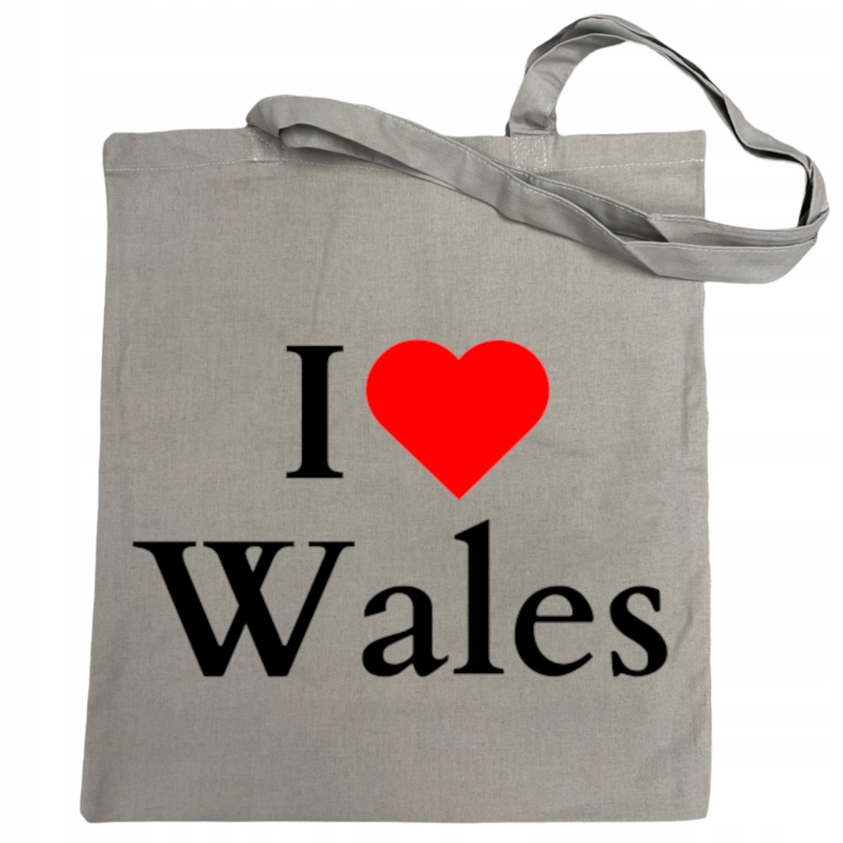 Torba na zakupy nadruk I Love Wales Kocham Walię