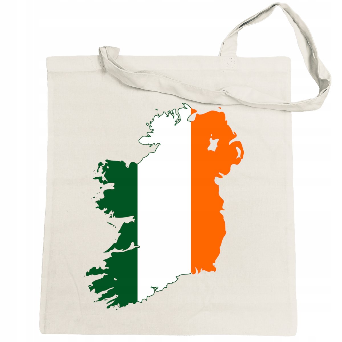 Irlandia Mapa Flaga Torba Zakupowa EKO