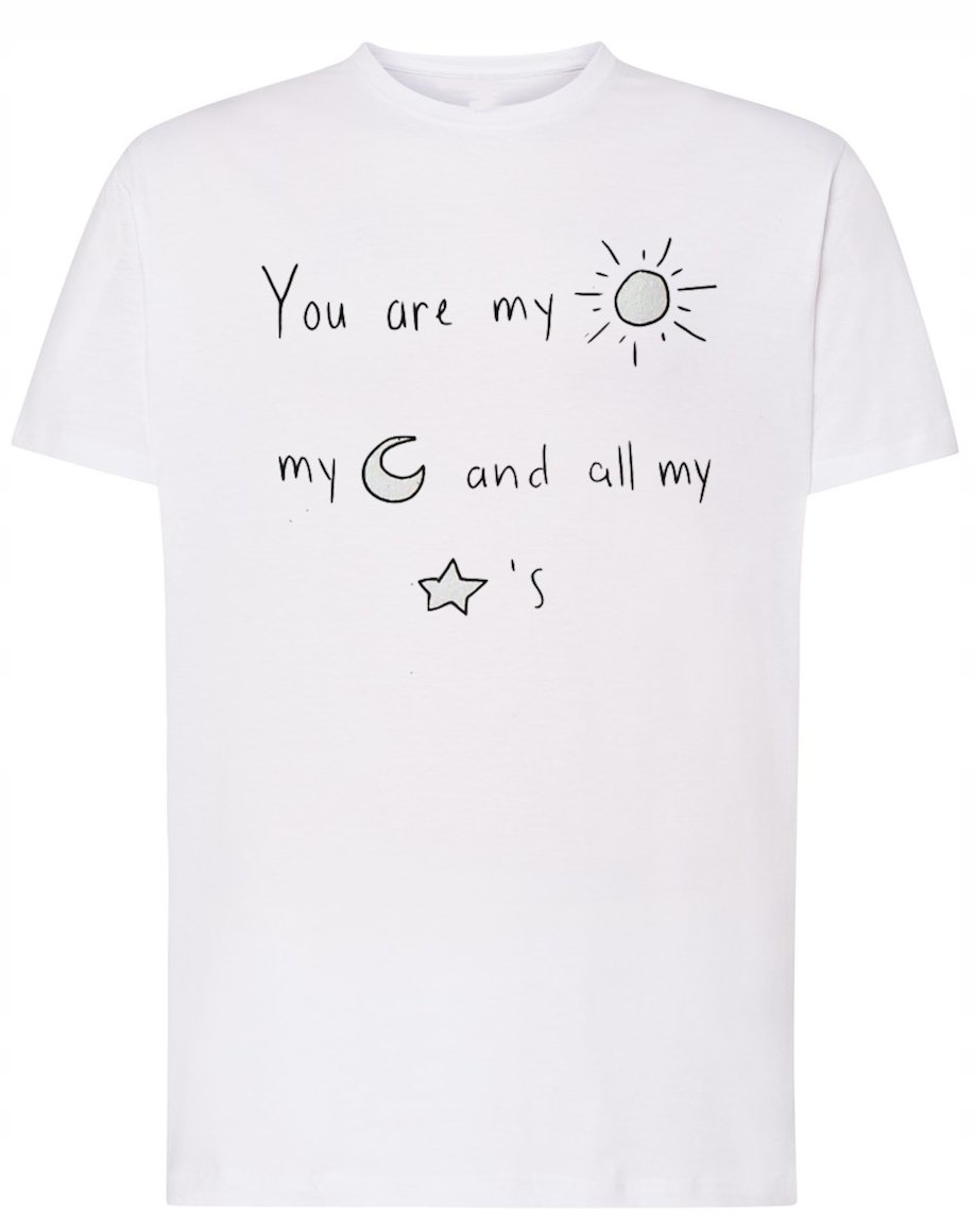 Walentynki Prezent T-Shirt męski nadruk napisy 3XL