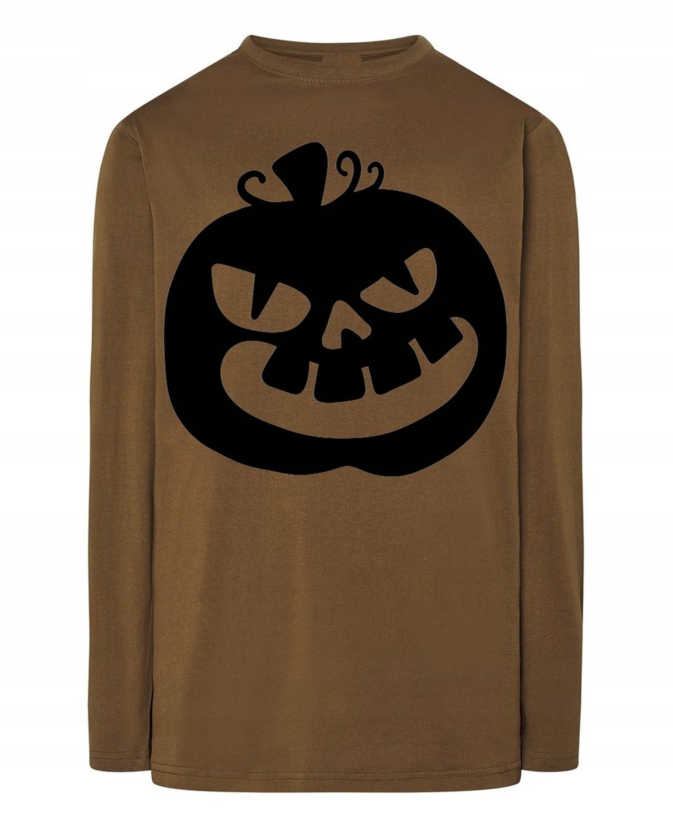 Longsleeve męski na Halloween DYNIA SCARY PUMPKIN r.XS