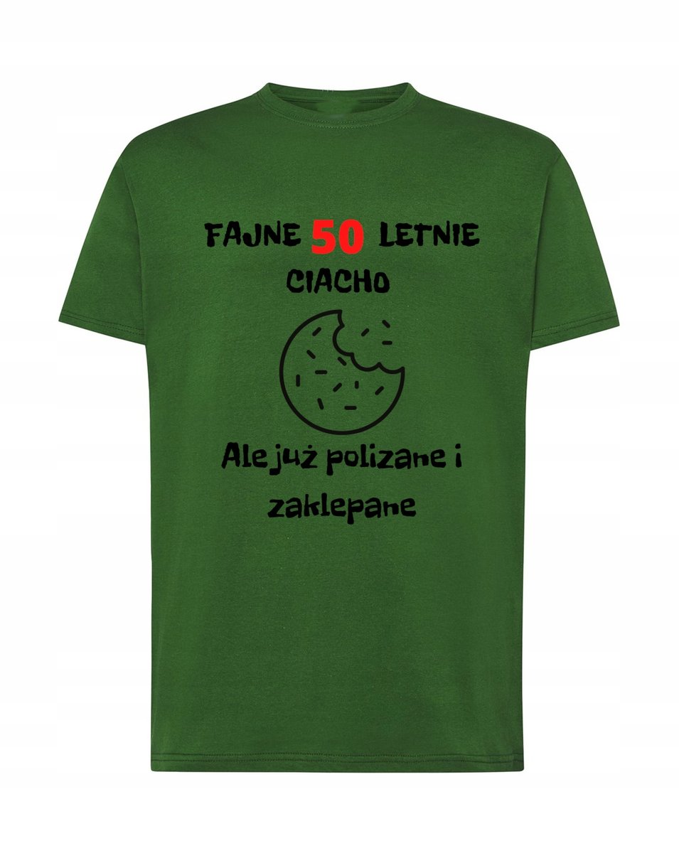 T-Shirt męski na 50 urodziny Rozm.XXL