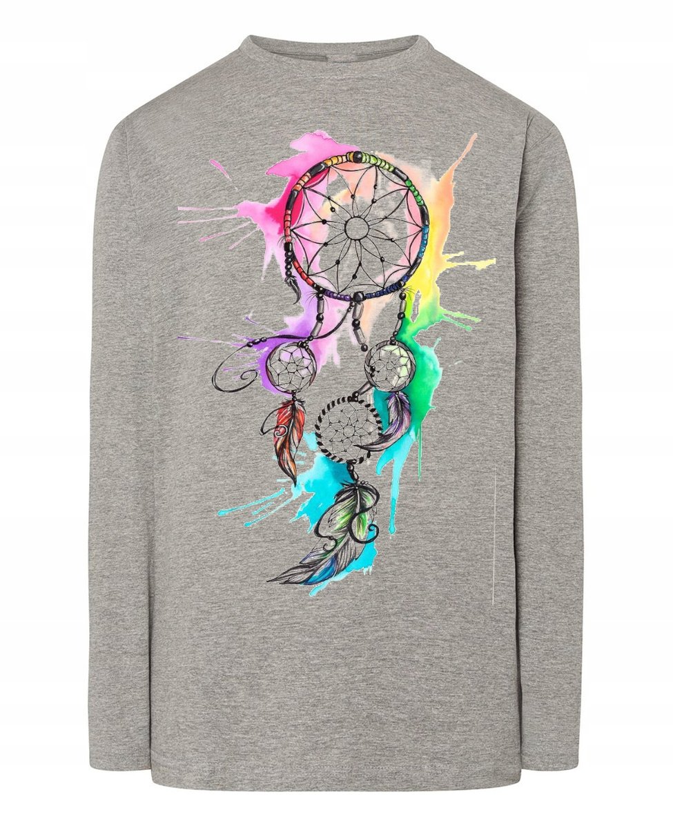 Longsleeve męski nadruk maska gazowa Rozm.XS