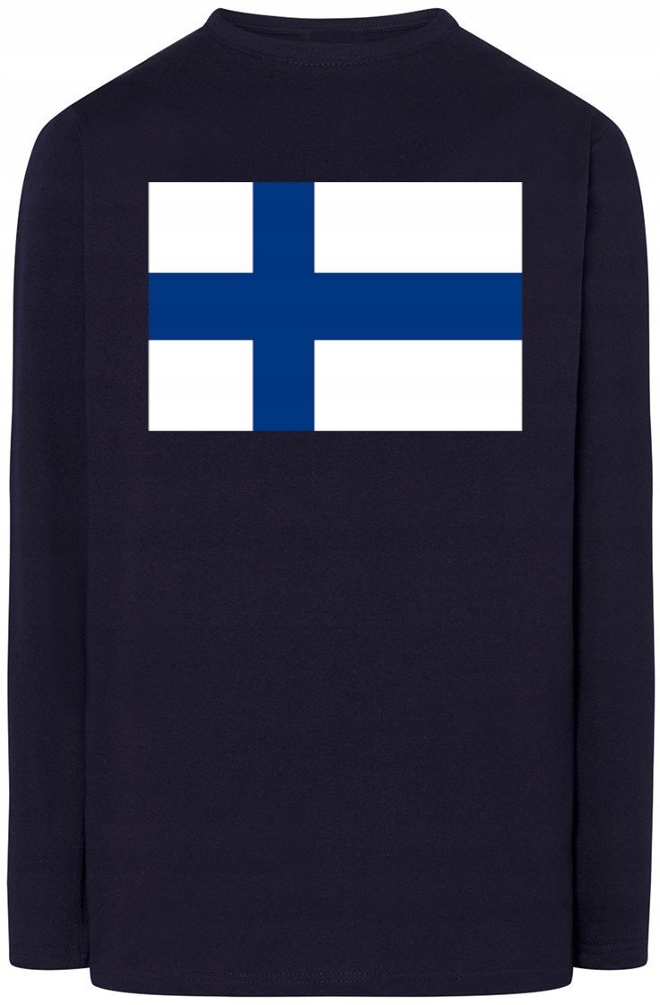 Finlandia Męska modna bluza Longsleeve Rozm.S