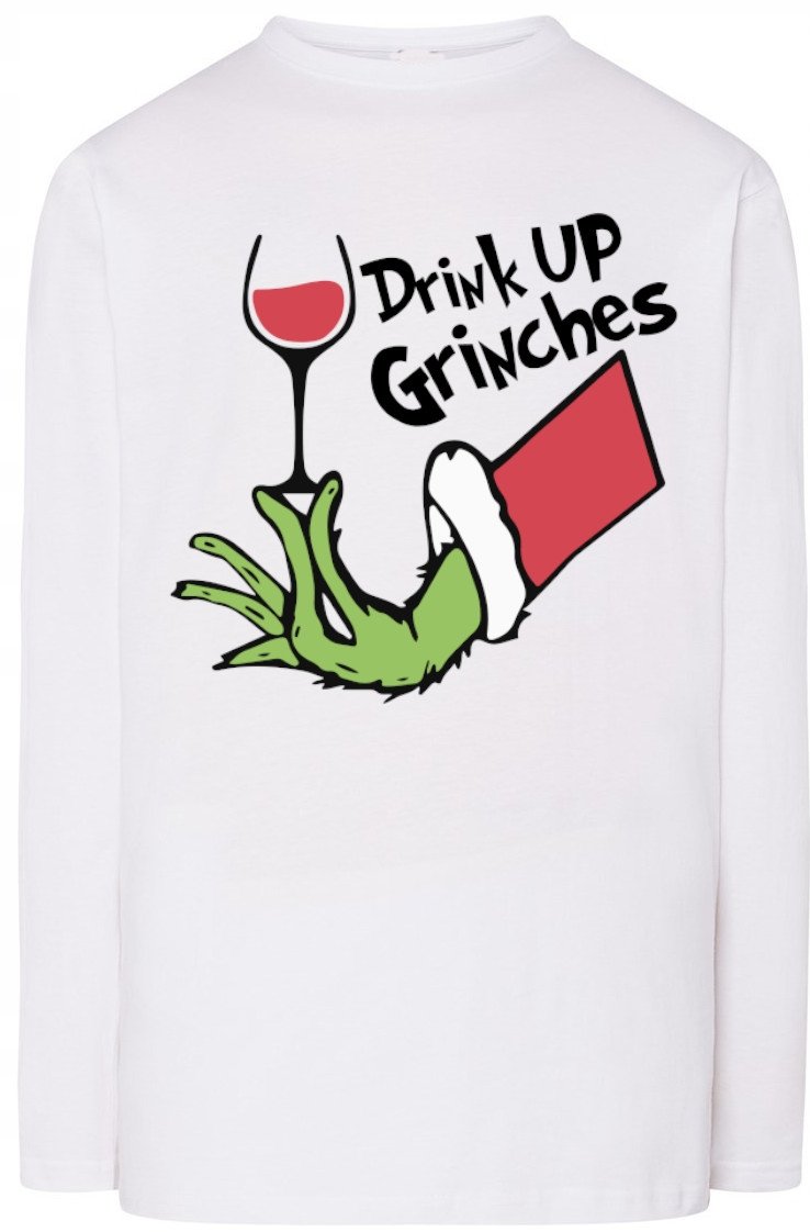 Grinch Świąt Nie Będzie Longsleeve Świąteczny XXL