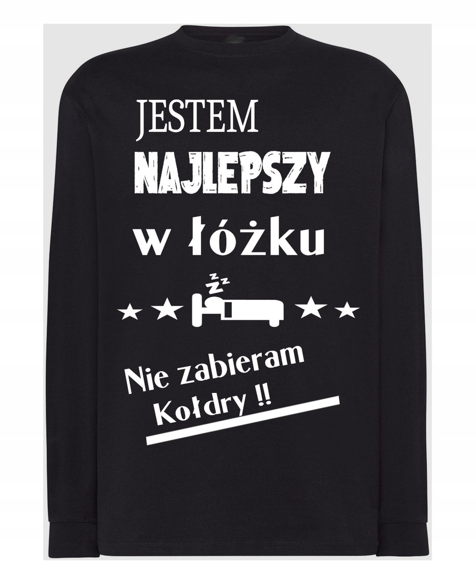 Walentynki Prezent Chłopak Mąż Longsleeve r.XS