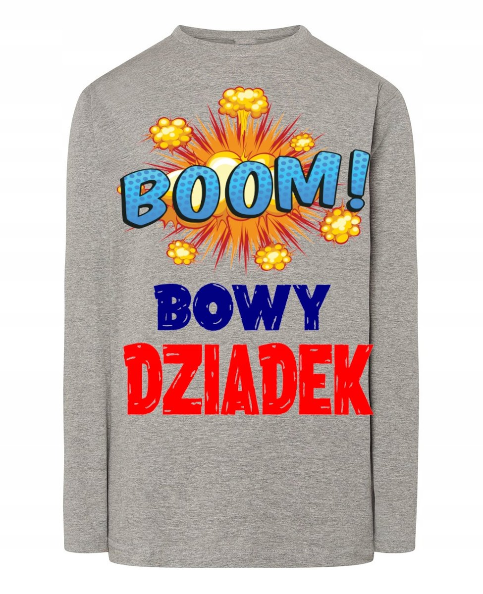 Dzień Dziadka Longsleeve Prezent Modny r.5XL