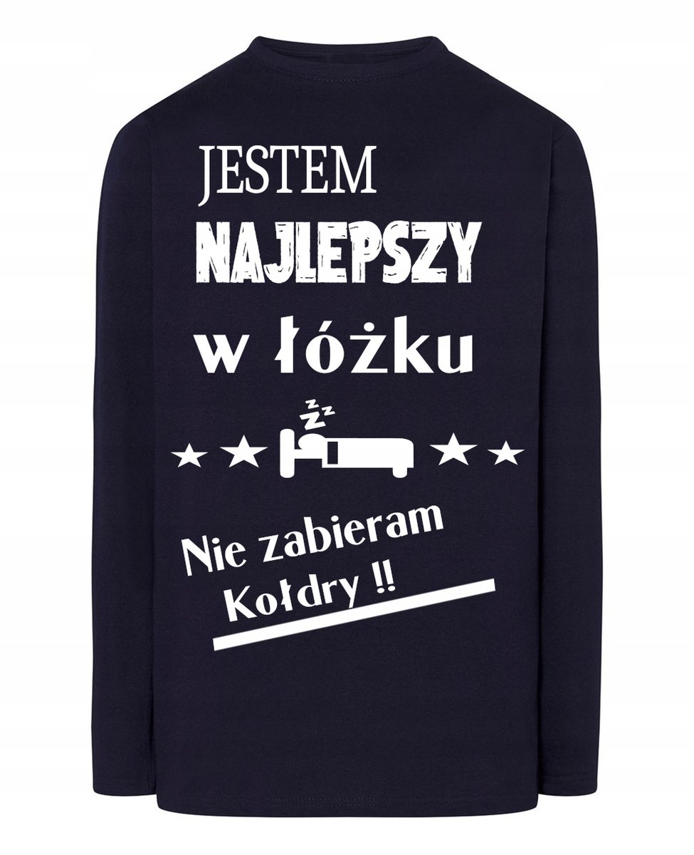 Walentynki Prezent Chłopak Mąż Longsleeve r.XS