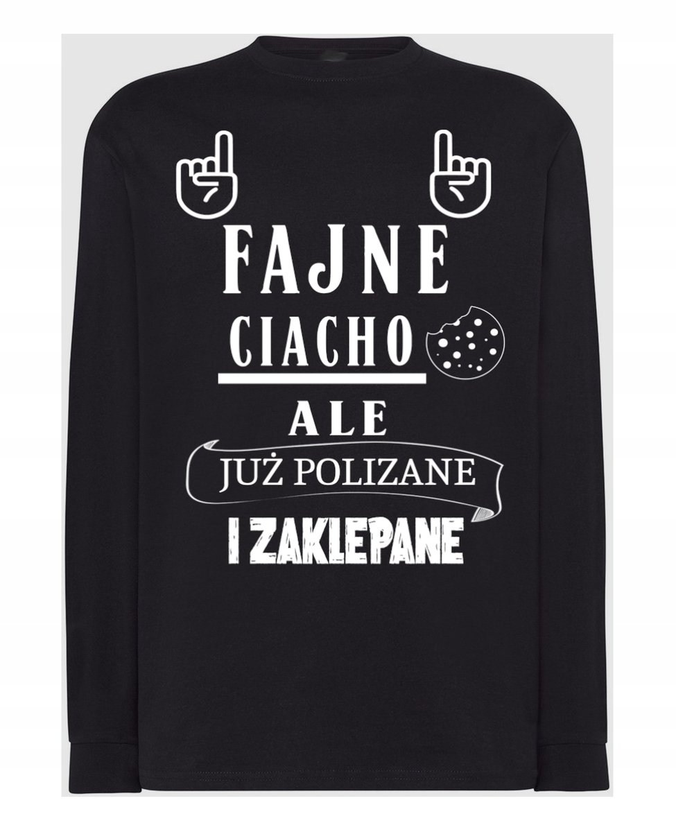 Longsleeve na Walentynki Fajne Ciacho r.4XL