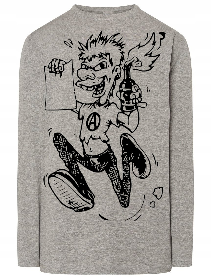 Longsleeve męski Punk Anarchia R.XXL