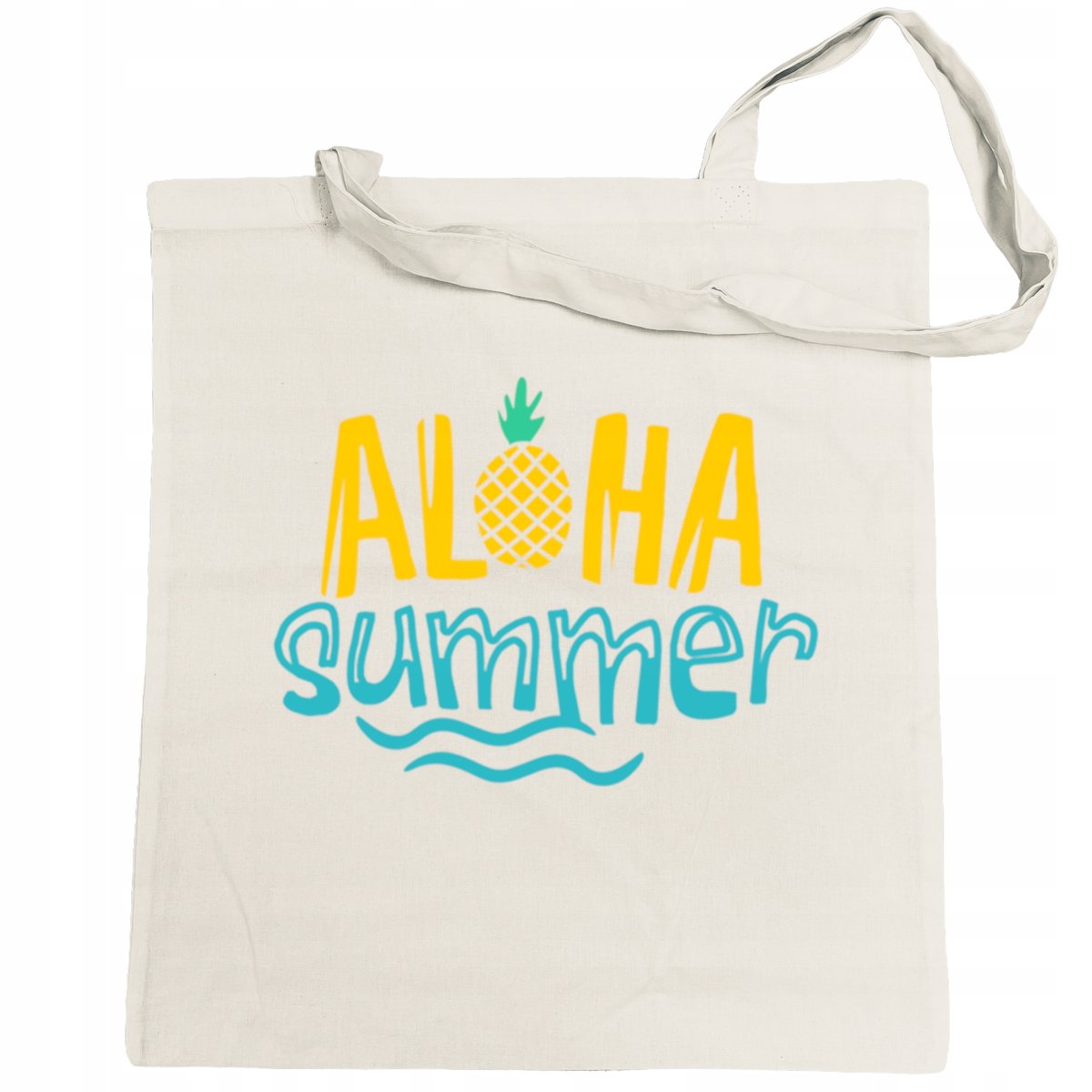 Torba na zakupy wakacyjny nadruk Aloha Summer