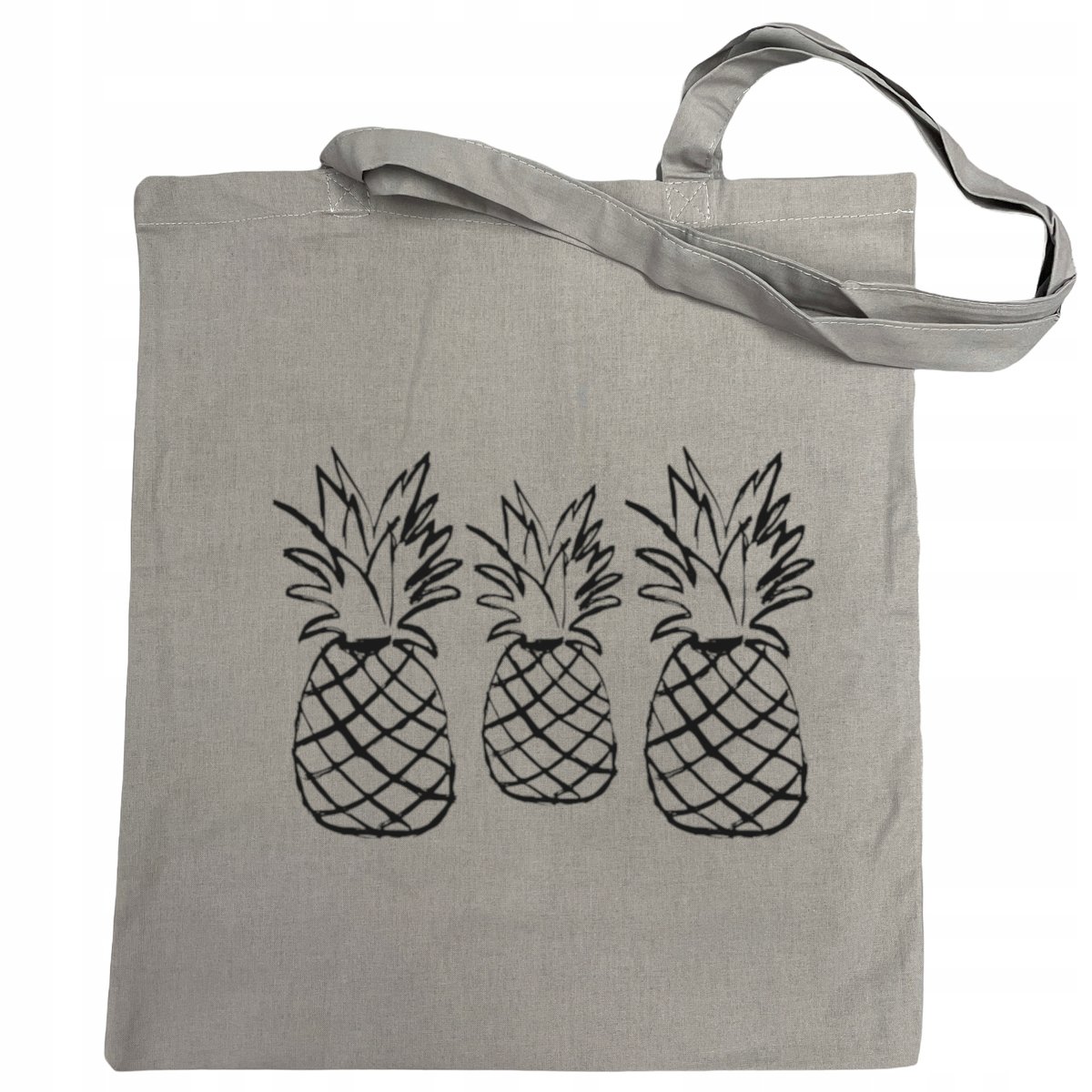 Torba na zakupy fajny nadruk ANANAS