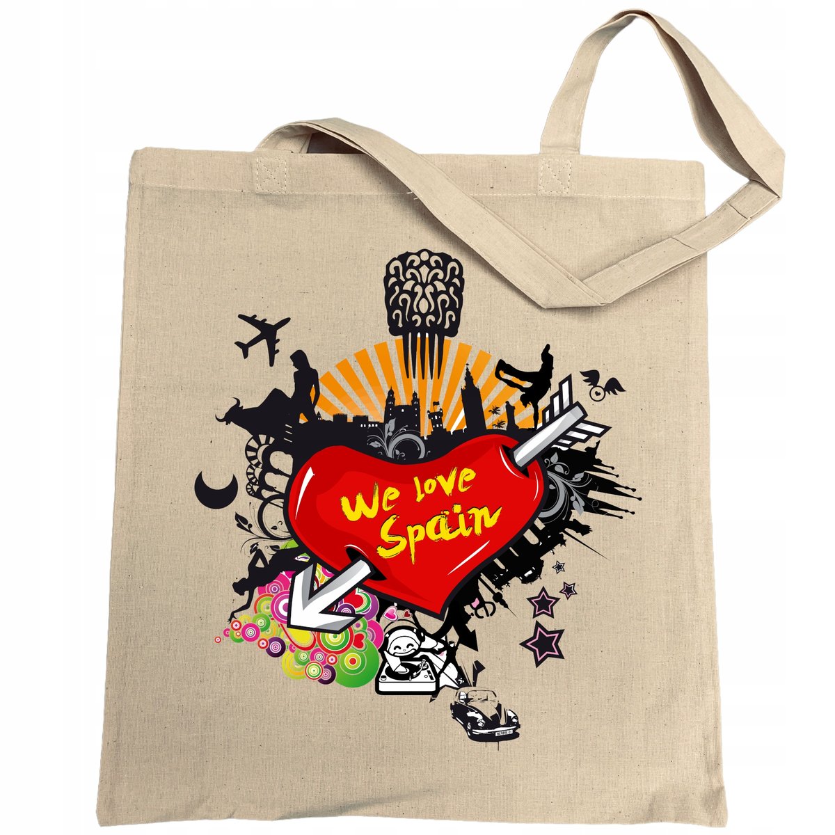We Love Spain Kochamy Hiszpanie Torba