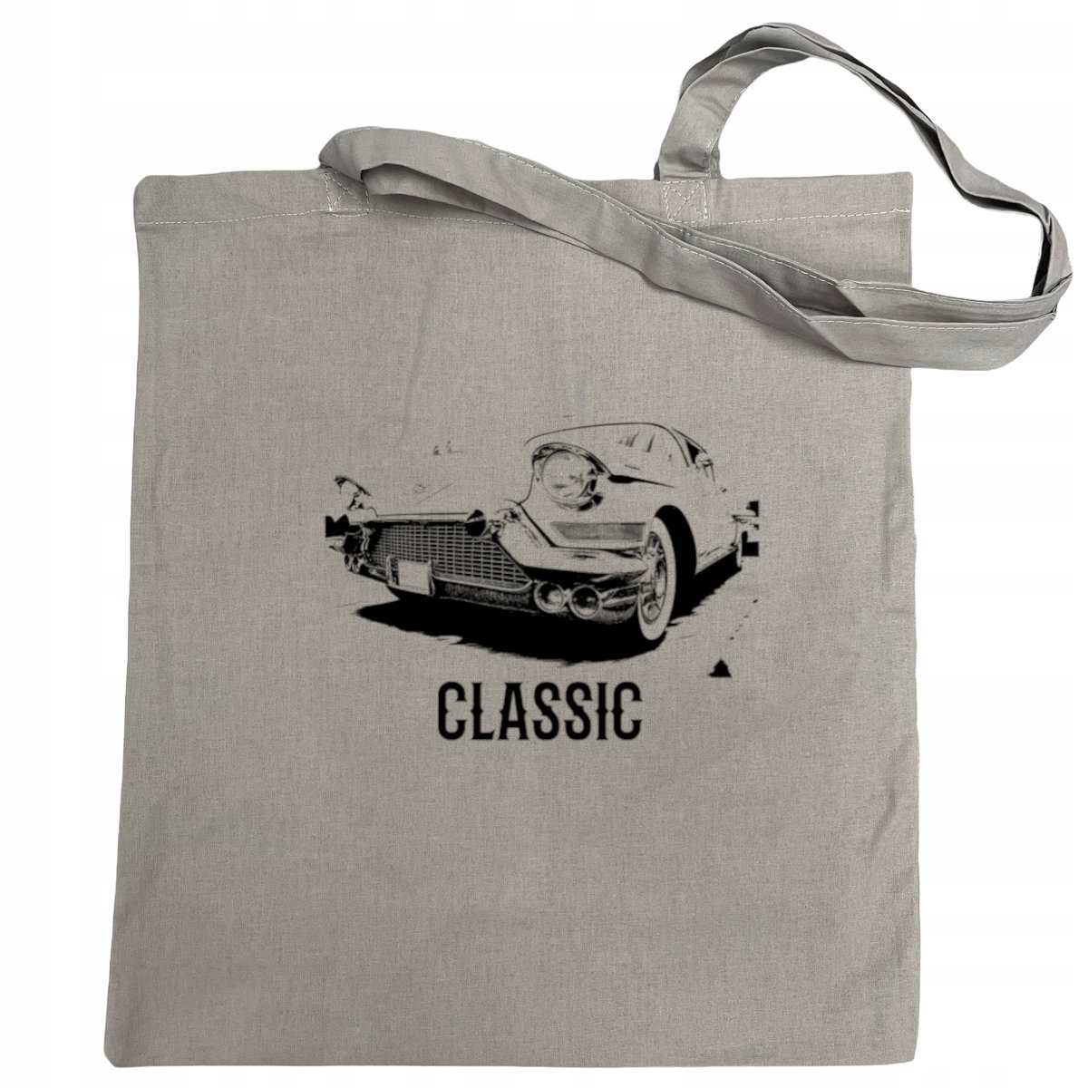 Torba na zakupy nadruk SAMOCHÓD KLASYK Classic