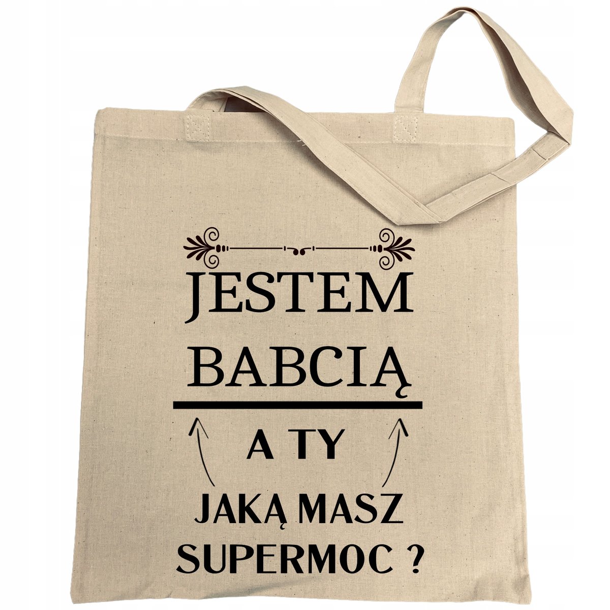 Torba na zakupy nadruk maska gazowa