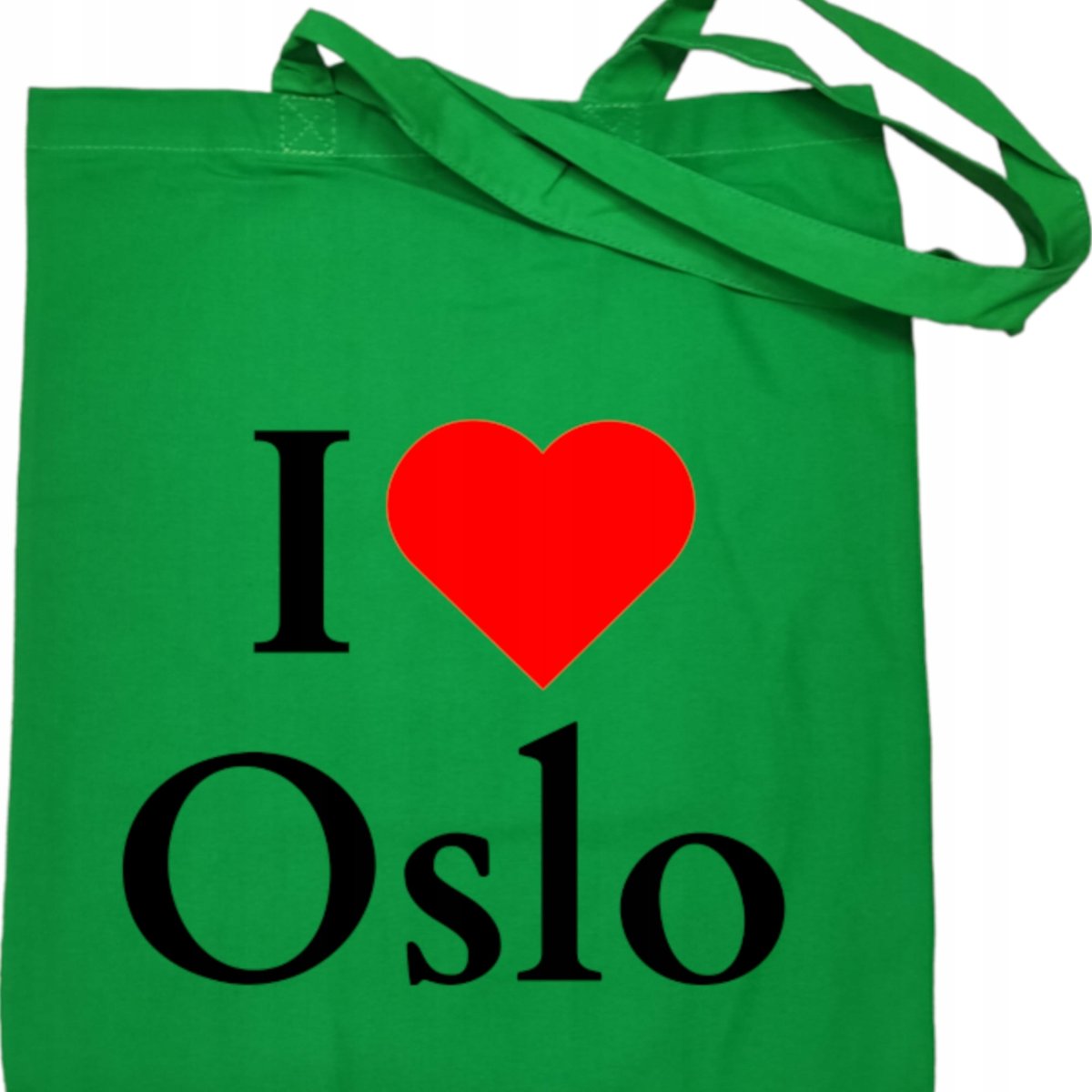 Torba na zakupy I Love Oslo Kocham Oslo Norwegia