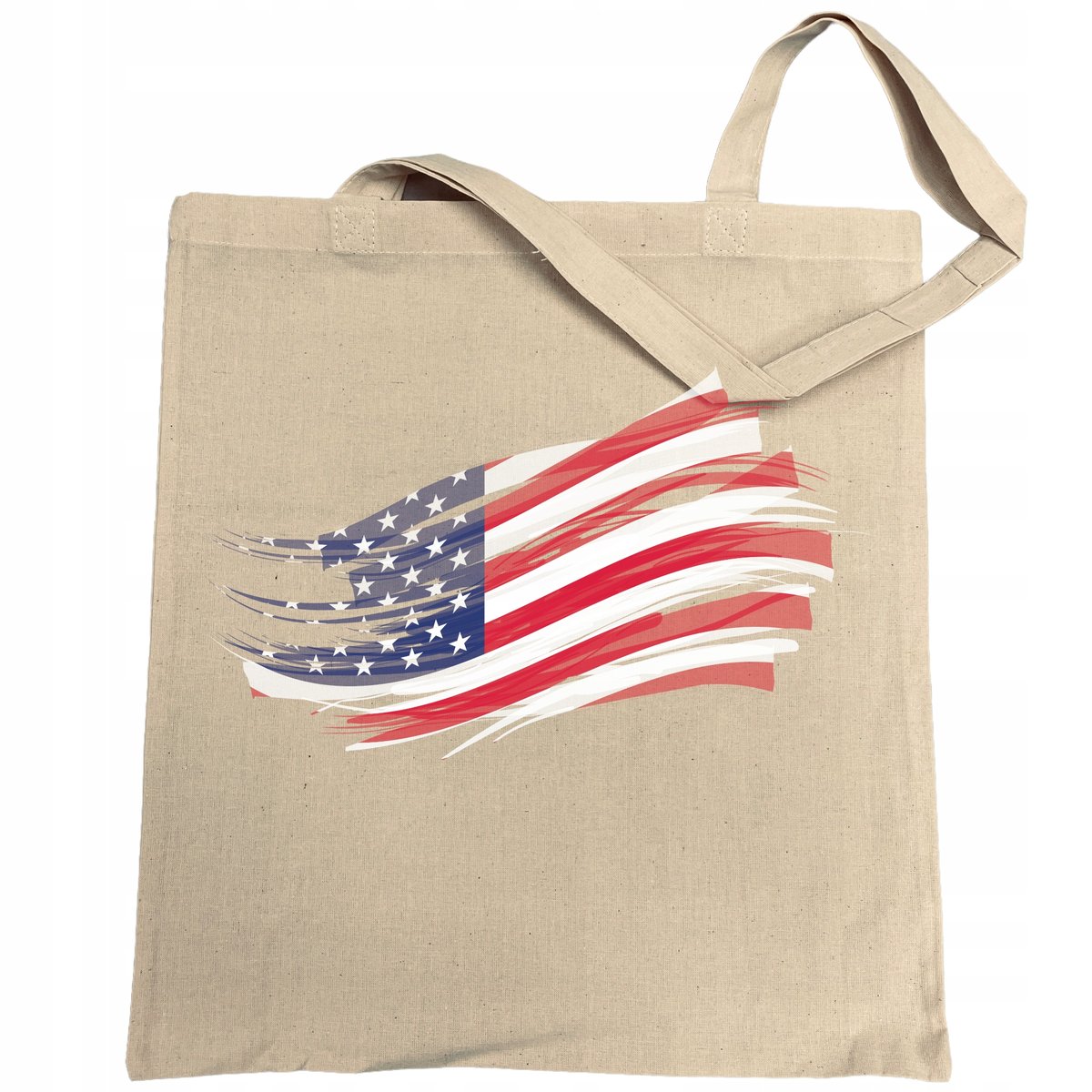 USA flaga Torba Zakupowa Nadruk Eco