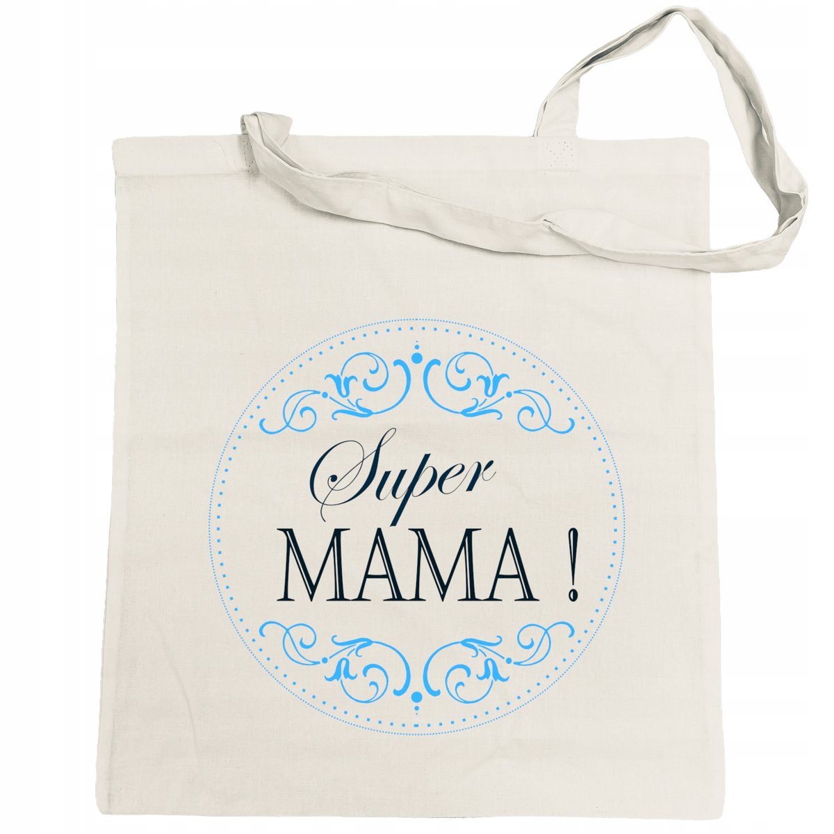 Torba zakupowa na prezent nadruk Super MAMA