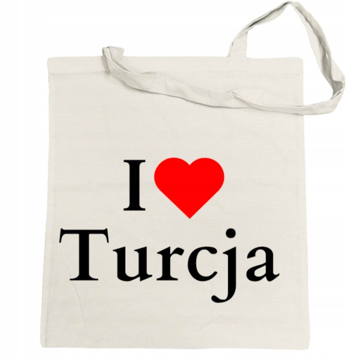 Torba na zakupy nadruk I Love Turcja Kocham Turcję