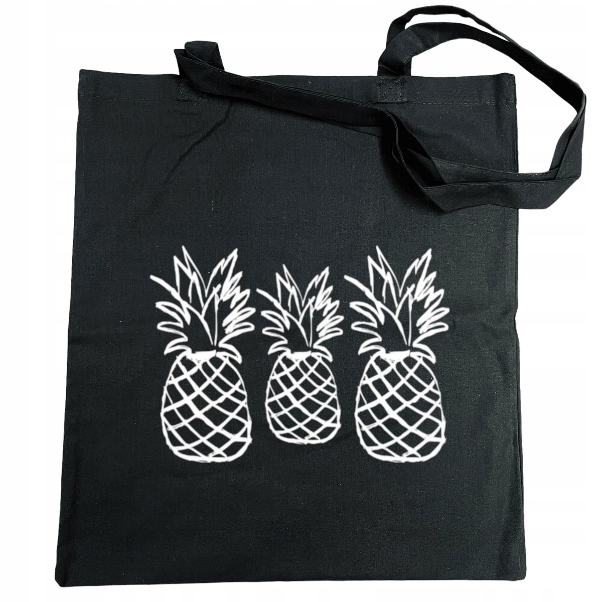 Torba na zakupy fajny nadruk ANANAS