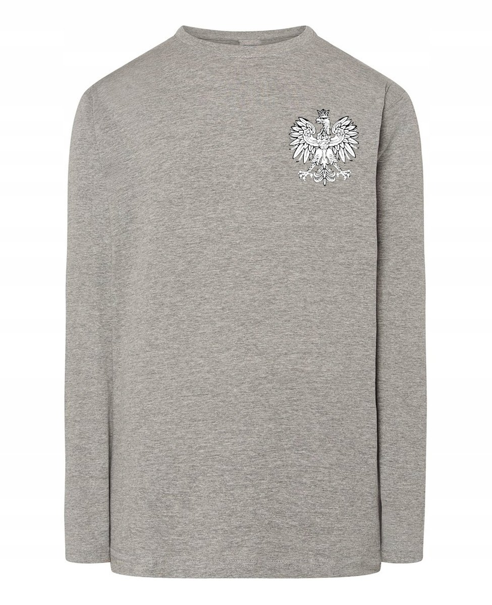 Longsleeve Kibica nadruk Polska Godło Rozm.4XL
