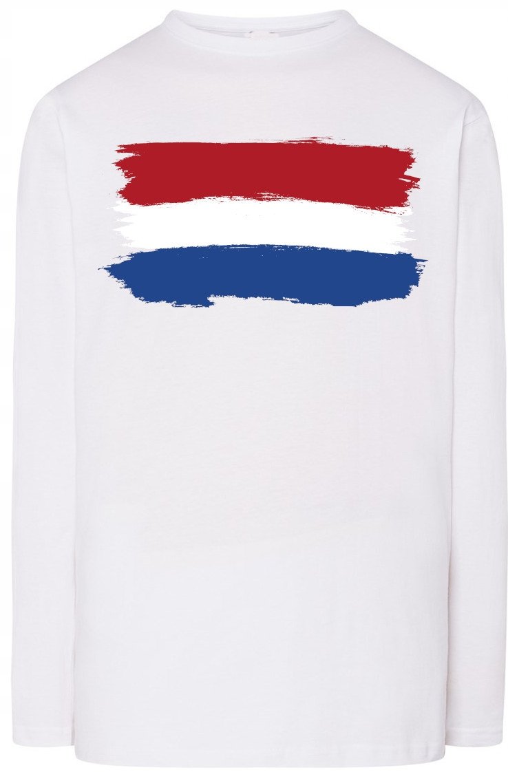 Holandia Męska Bluza Longsleeve Flaga Rozm.M