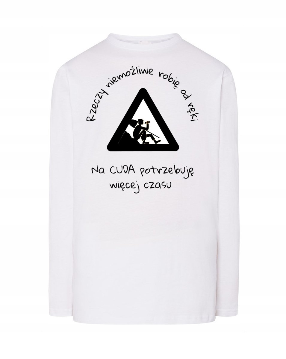 Longsleeve BUDOWLAŃCA Rzeczy niemożliwe CUDA r.5XL