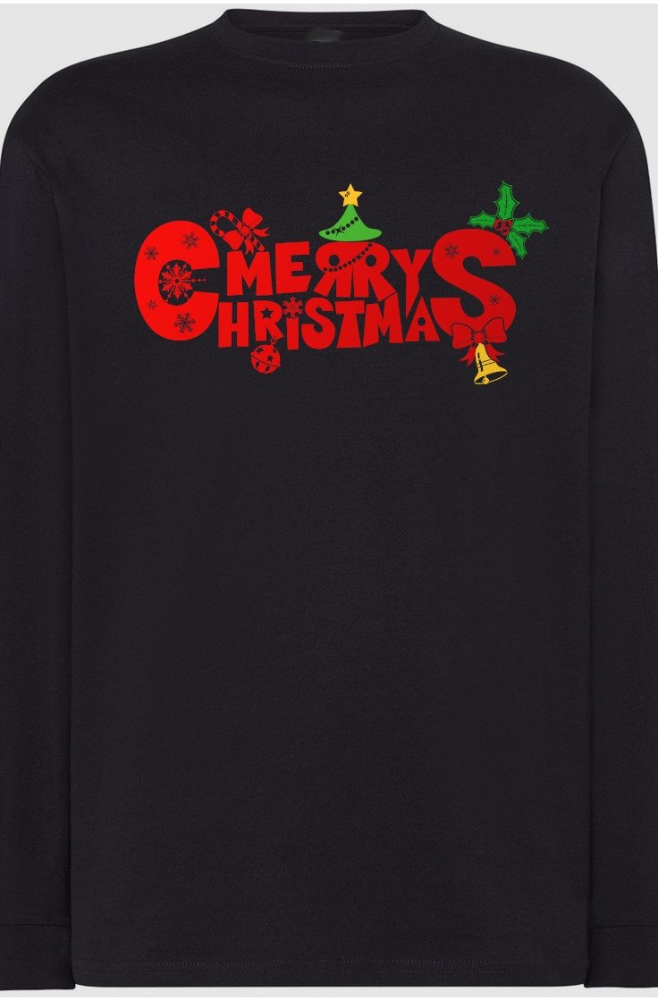 Wesołych Świąt Męska Bluza Longsleeve Rozm.XXL