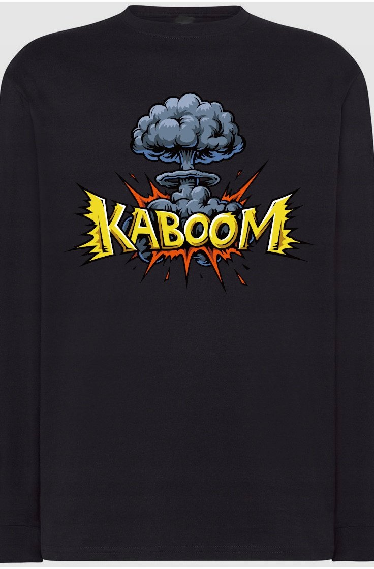 Kaboom Męska Bluza Longsleeve Rozm.5XL
